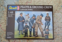 images/productimages/small/Luftwaffe Pilots Ground Crew Revell 02621 1;48.jpg